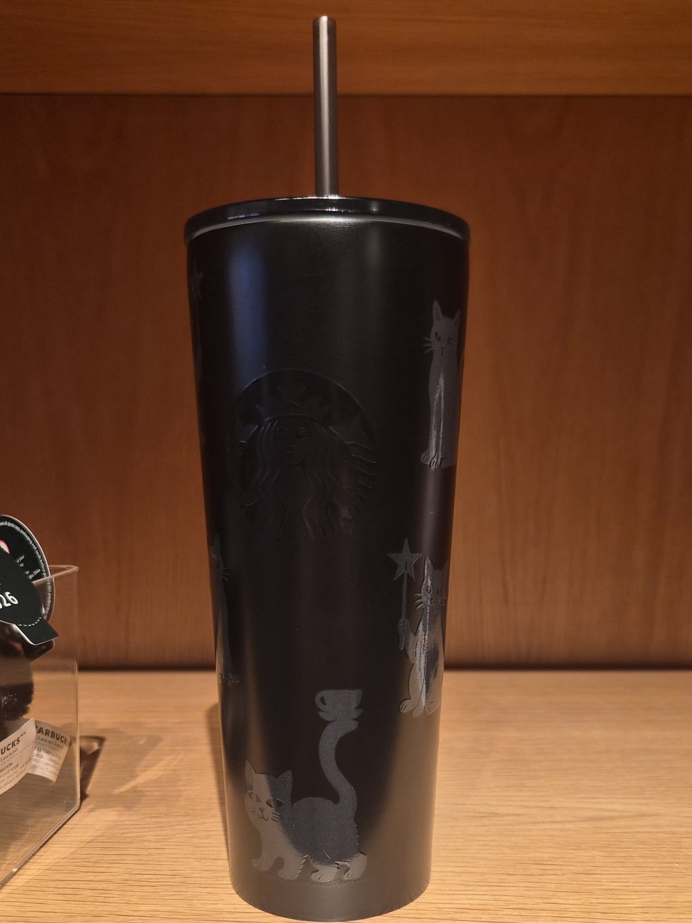 Glow In The Dark Starbucks Black Cat Tumbler 2026